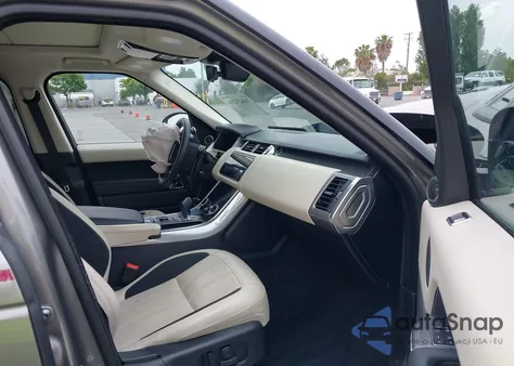 2022 Land Rover Range Rover Sport Hse Dynamic из США, поврежденный, VIN SALWR2SE7NA235431